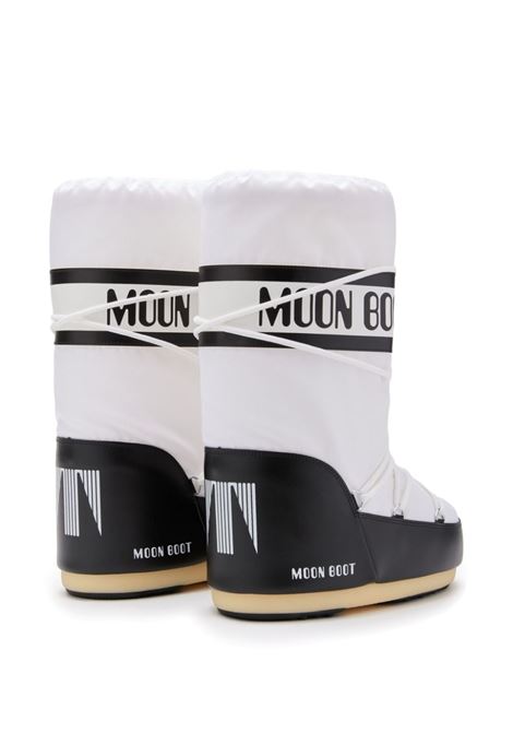 Stivali Icon in bianco e nero Moon Boot - unisex MOON BOOT | 80D1400440NA02